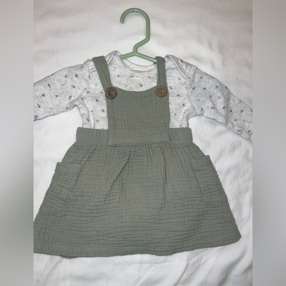 Rabbit and Bear dress set.